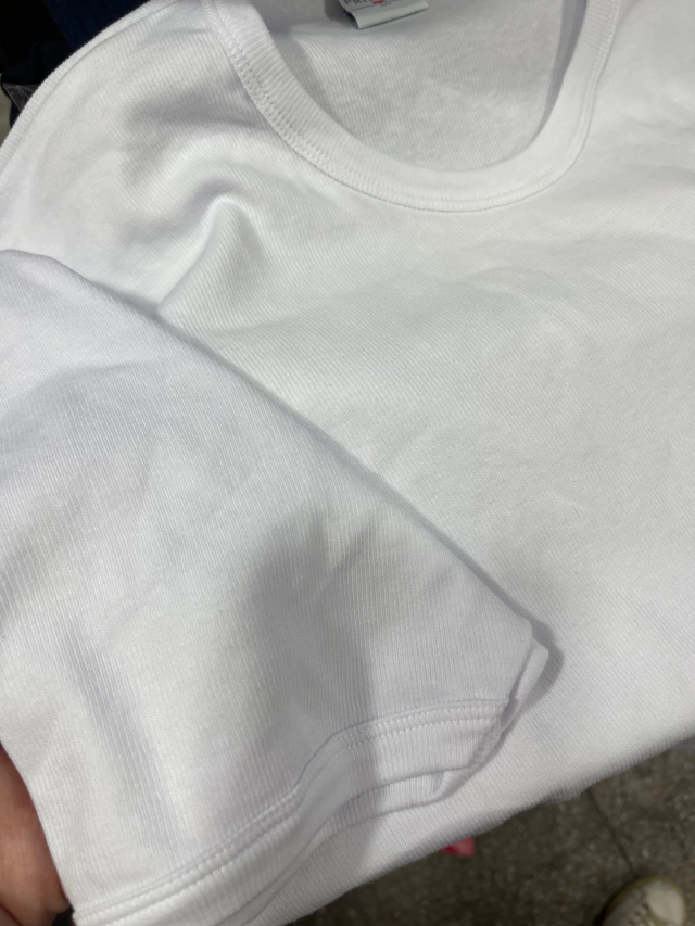 Camiseta de algodón térmico cuello REDONDO manga CORTA (Art. 122) PRIMUS