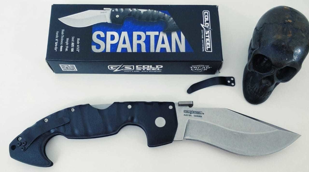 Canivete Cold Steel Spartan St A O Aus A Japon S Trava Lockback