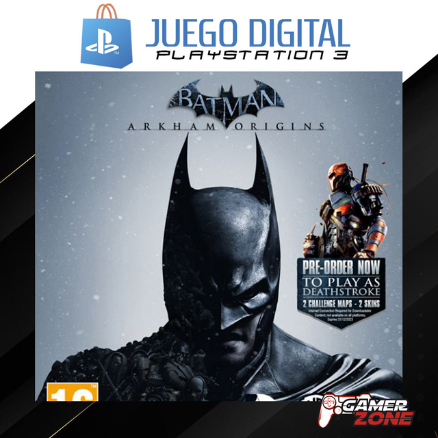 BATMAN ARKHAM ORIGINS - PS3 DIGITAL - gamerzone