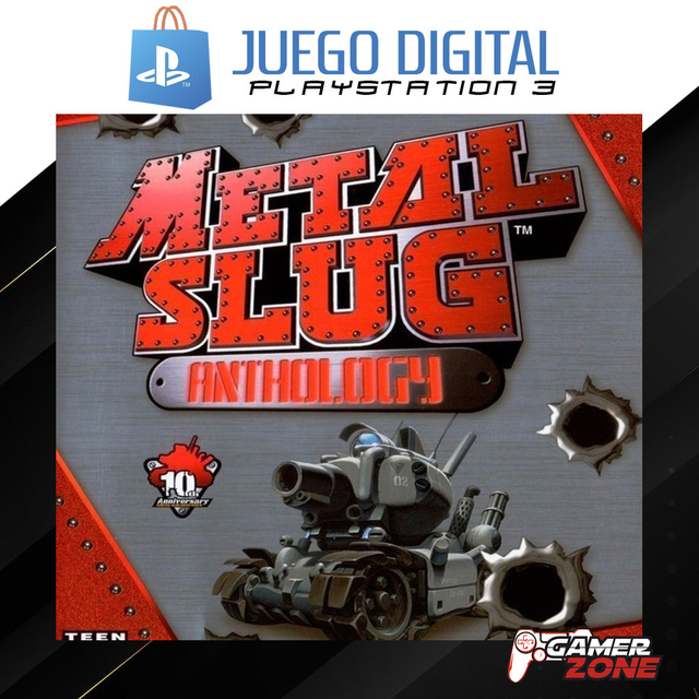 METAL SLUG ANTHOLOGY ARCADE - PS3 DIGITAL - gamerzone