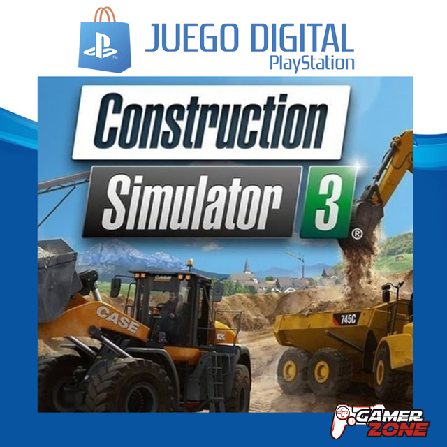 CONSTRUCTION SIMULATOR 3 - PS4 DIGITAL - gamerzone