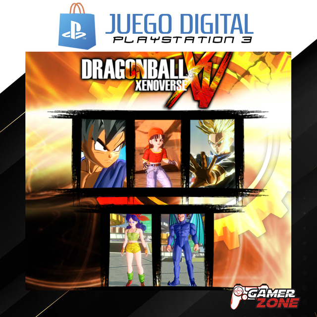 DRAGON BALL XENOVERSE GT PACK 1 DLC - PS3 DIGITAL