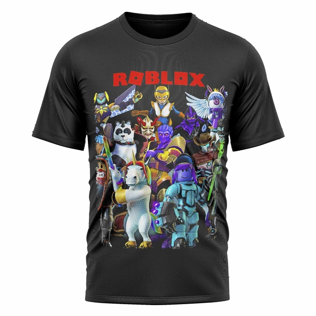 Remera Roblox Negra Comprar En Gamerzone