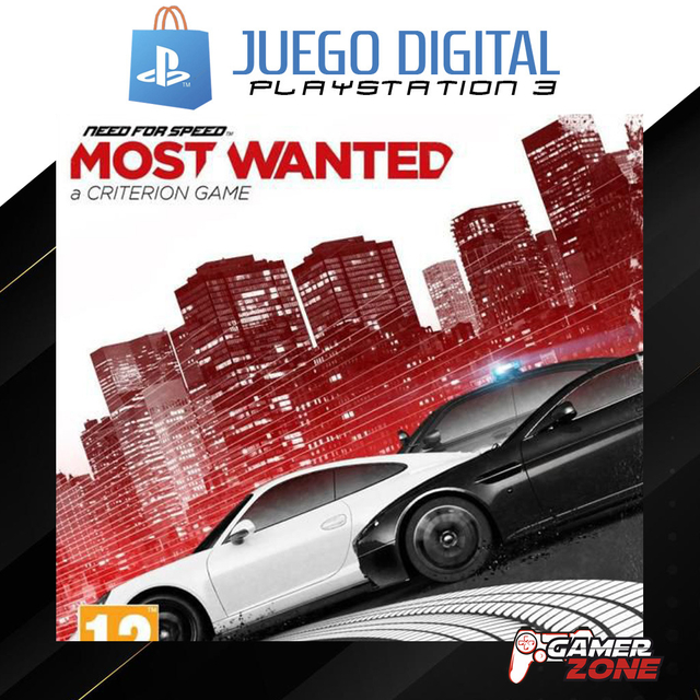 NEED FOR SPEED MOST WANTED - PS3 DIGITAL - gamerzone