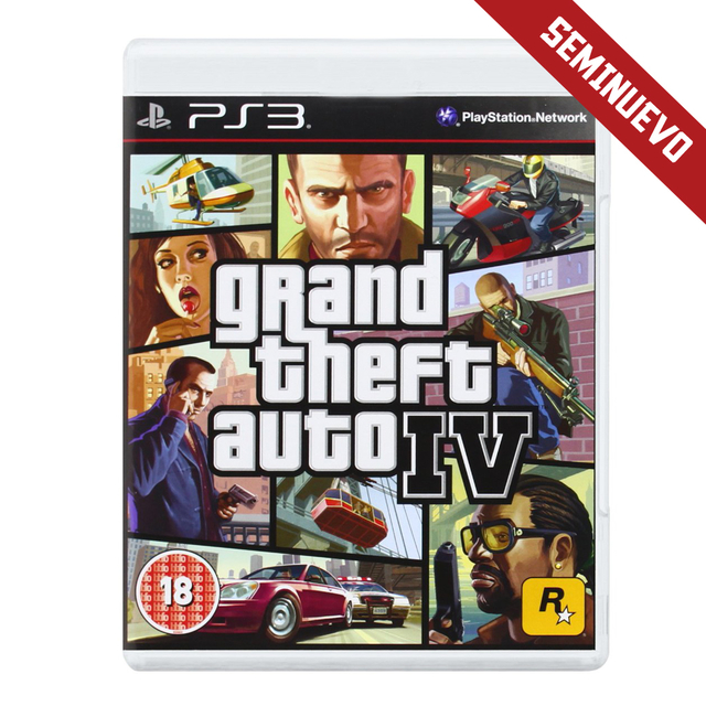 GTA IV - PS3 FISICO USADO - Comprar en gamerzone
