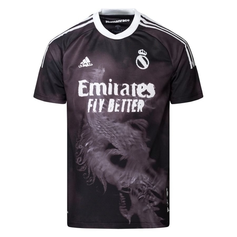 Camisa Real Madrid Human Race - Adidas - Preto - Masculino Torcedor