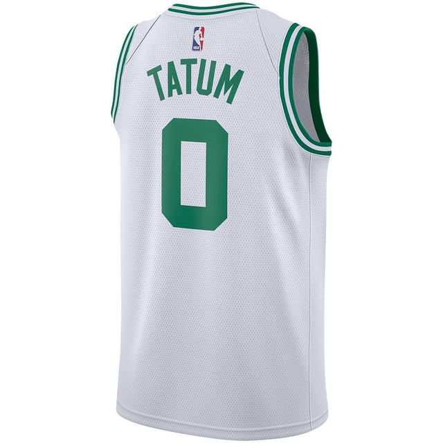 Camisa Regata de Basquete Nba Boston Celtics Tatum #0 Nike - Branca