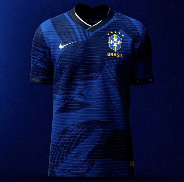 Camisa Seleção Brasil Especial 22/23 - Azul - Masculino Torcedor