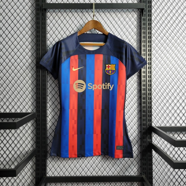 Camisa Feminina Barcelona 2022/2023 - JCS Roupas