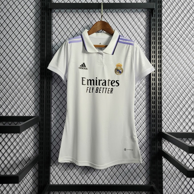 Camisa Feminina Real Madrid 2022/2023 - JCS Roupas