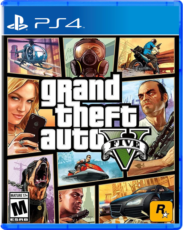 Grand Theft Auto V GTA V - PlayStation 4 - Play Games