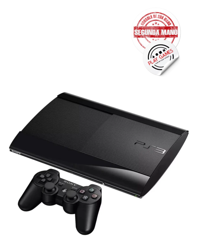 Consola PlayStation® 3 Super Slim - (REACONDICIONADA)