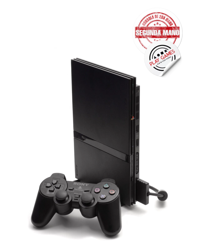 Consola PlayStation® 2 Slim - (REACONDICIONADA) Flasheada