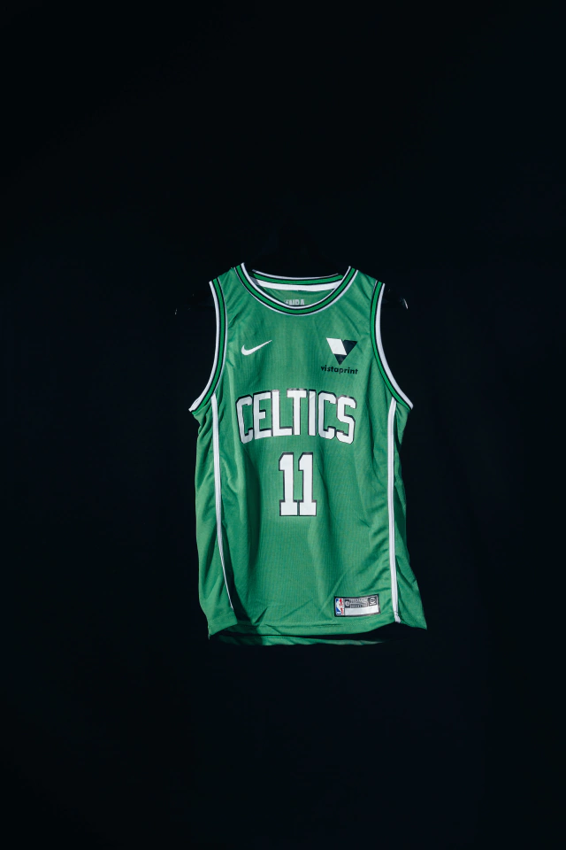 piloto Normalización Brote Camiseta Celtics Irving (11) Verde - TUSNICKERS