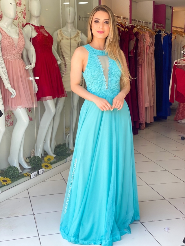 Vestido Frozen Azul