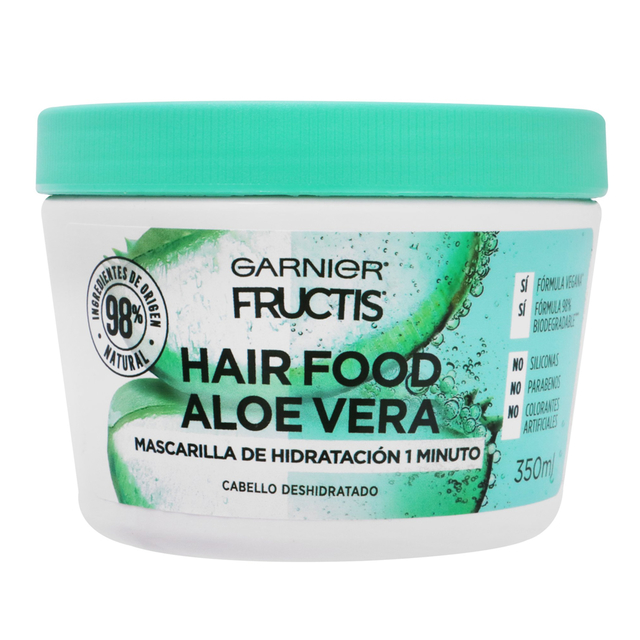 Garnier Hair Food Mascarilla Capilar Aloe Vera 350Ml
