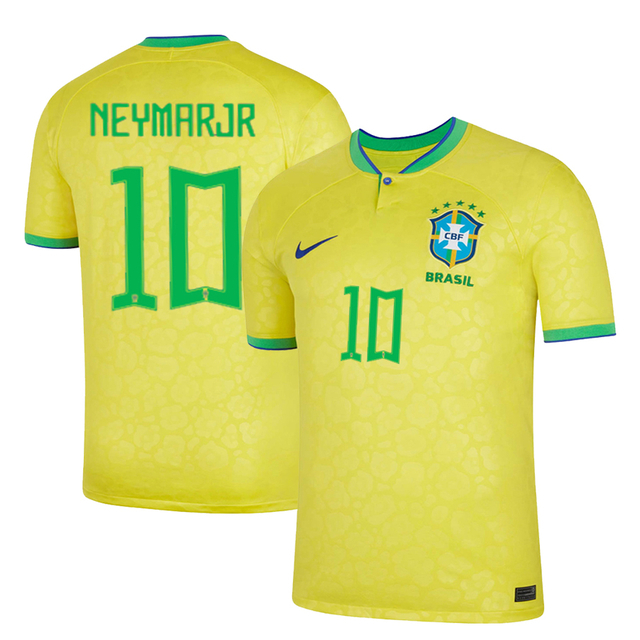 Camisa Brasil amarela 2022/2023 Neymar Jr 10 Copa do mundo