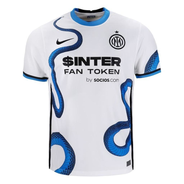 Inter Milan Camiseta Suplente 21 22 Versión Hincha