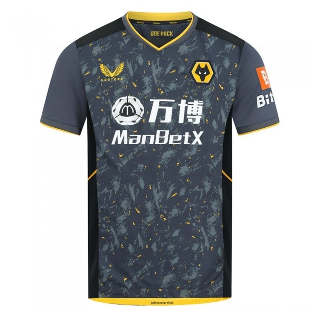 Wolverhampton Camiseta Suplente 21 22 Versión Hincha