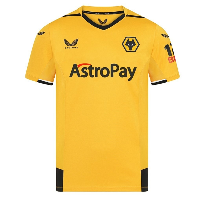 Wolverhampton Camiseta Titular 22 23 Versión Hincha