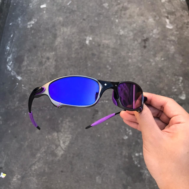 Óculos De Sol Oakley Juliet Edição Infinite Hero Armação Tio 2 Carbon  Lentes Violet Brilho Reto E Kit De Borrachas Roxo