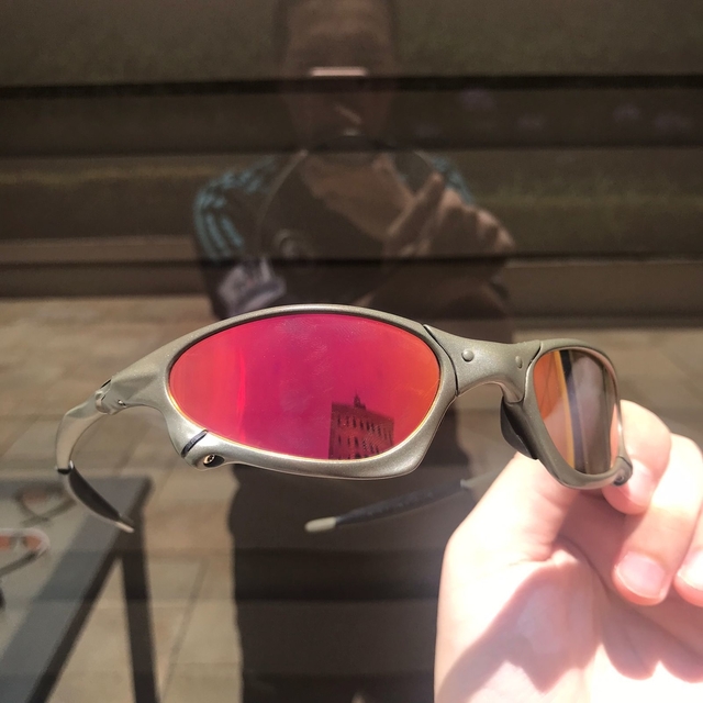 Óculos De Sol Oakley Penny X-Metal Lentes Dark Rubi Brilho Reto - Lupa do  Ciclope PRONTA