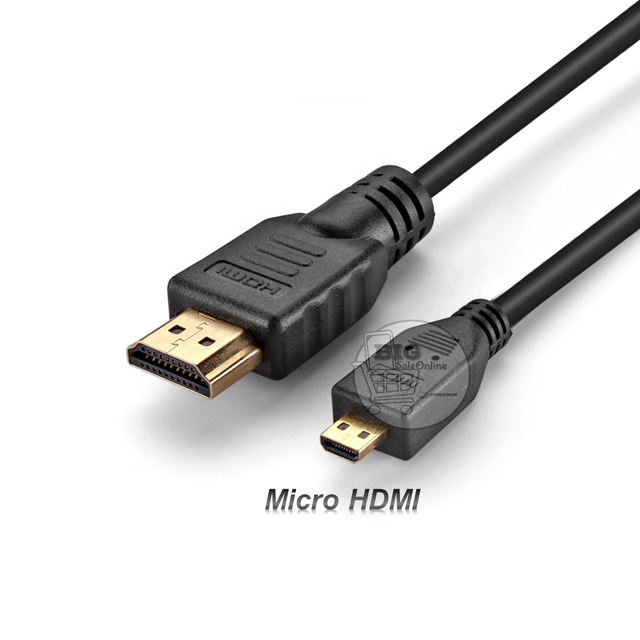 Cable Micro Hdmi Para Camaras GoPro Tablet A Tv Smart, Monitor