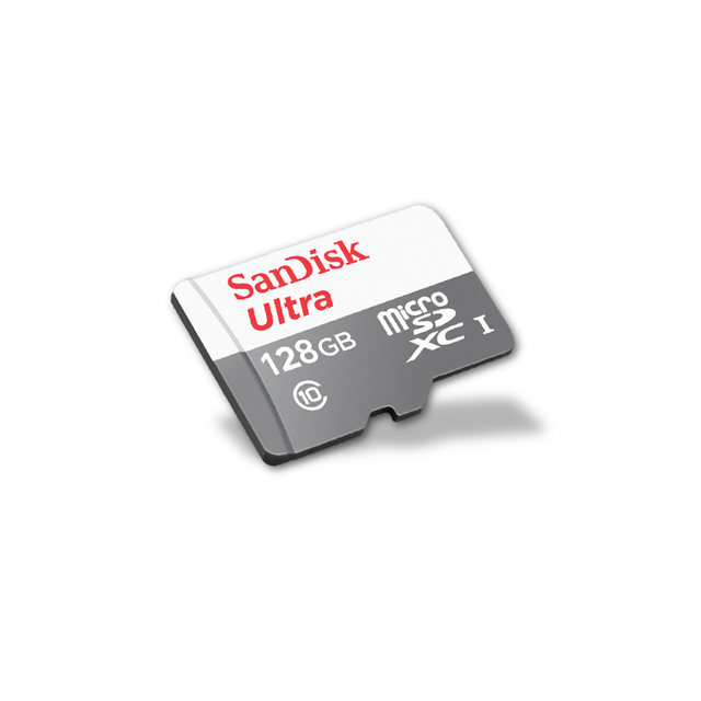 Memoria SD 128gb Sandisk para Celular Tablet Cámaras Wifi, Dron