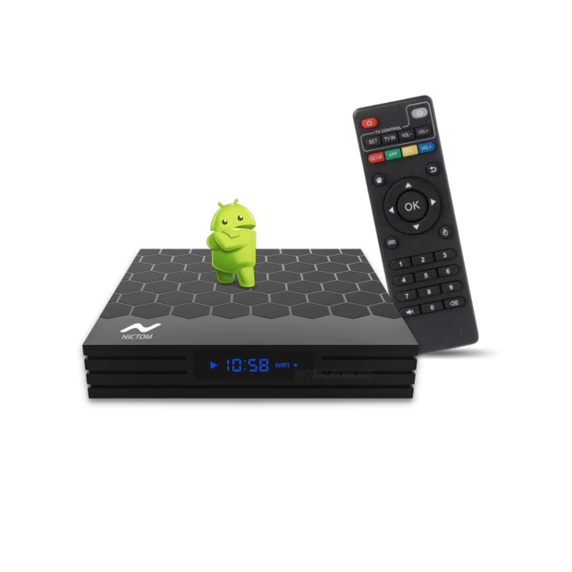 Convertidor Tv Smart Tv Box Nictom Resolución 4k Android de 1GB