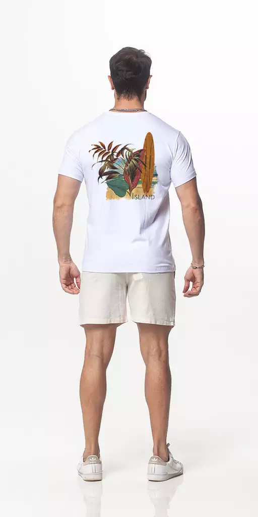 Camiseta Summer Surf Branca - Comprar em Mr Ocky