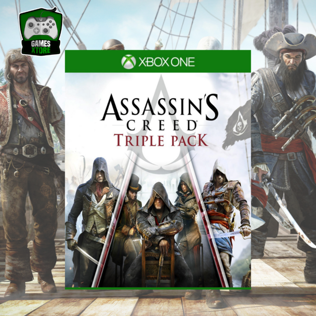 Juegos baratos para tu Xbox One | Triple Pack Assassins Creed