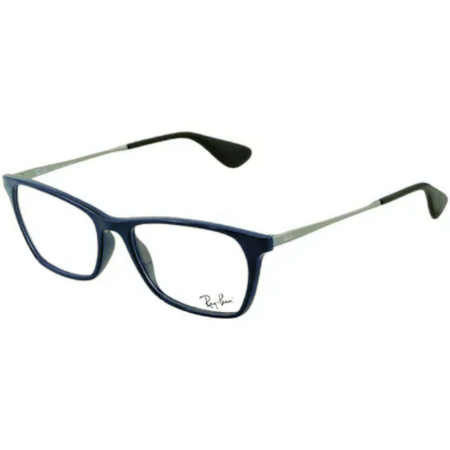 Armação para Óculos Masculino Ray-Ban Azul Marinho Retangular RX7053L 5584  54
