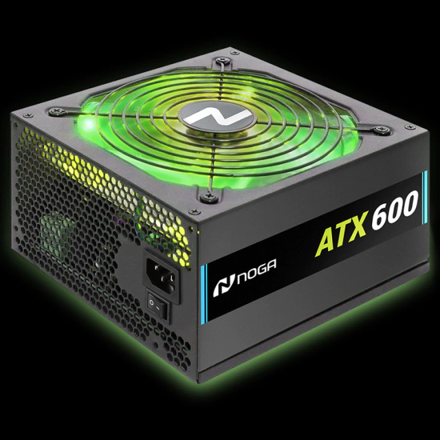 ATX-600 RGB // FUENTE RGB LED PARA PC - Noganet