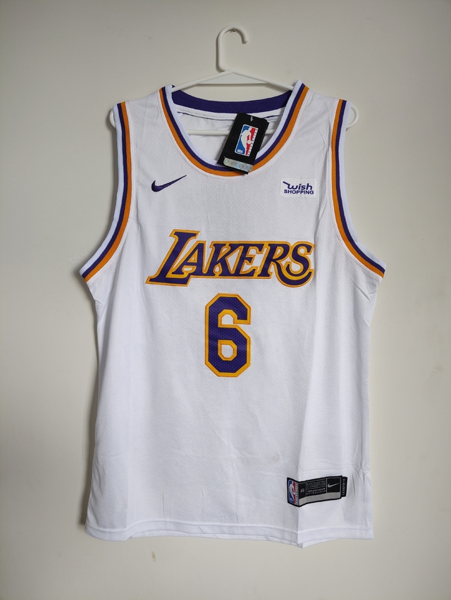 Camiseta LeBron James #06 Los Angeles Lakers Diamond 75th 2022 【24,90€】  TCNBA | sdr.com.ec
