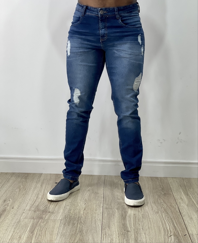 Calça Jeans Rasgada - Comprar em SuSil Modas