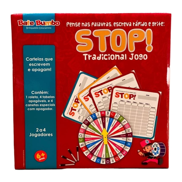 Jogo do stop - Comprar em Eduque Jogos