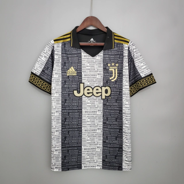 Camisa Juventus - Edição Especial - Torcedor/Masculino - Preto, Branco e  Dourado - Adidas