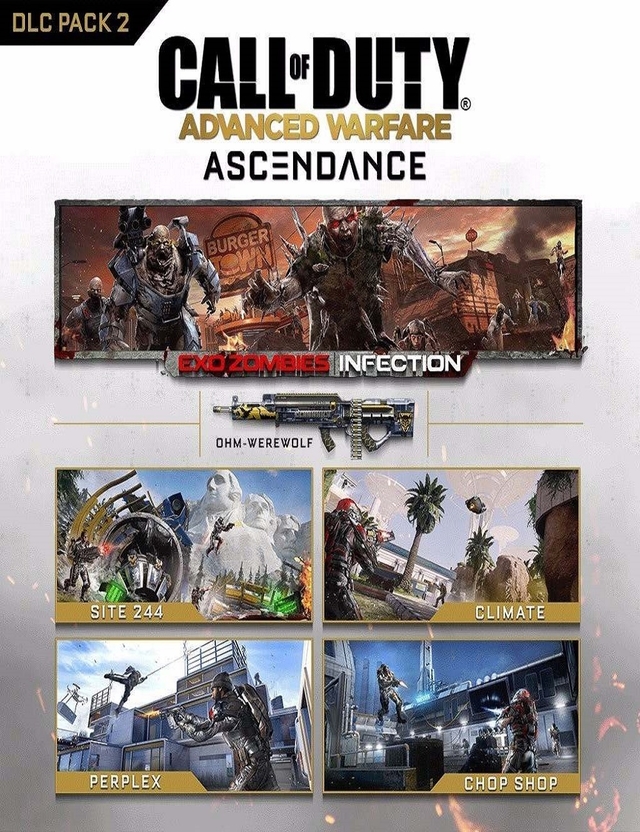 ASCENDANCE DLC PACK 2 CALL OF DUTY ADVANCE WARFARE PS3