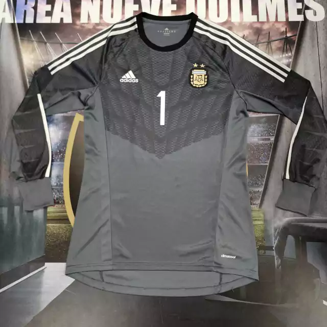 Camiseta arquero Seleccion Argentina AFA 2015 #1 Romero