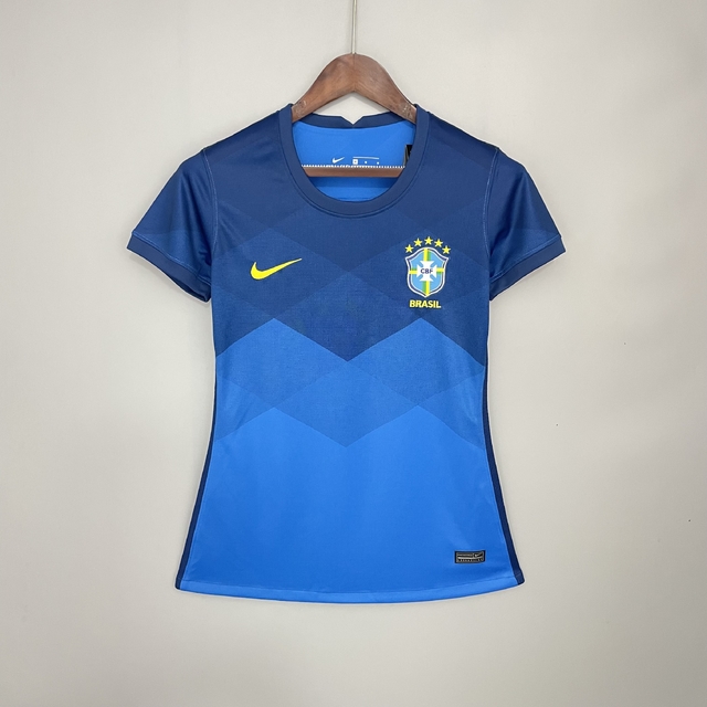 Camisa 2 Seleção Brasileira 21/22 Mulher - 433outlet