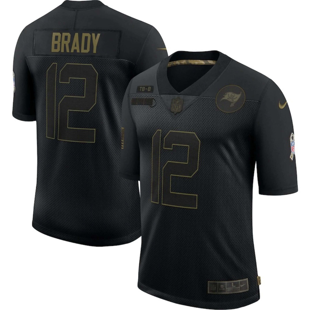 Camisa Jersey Tampa Bay Buccaneers - 12 Tom Brady - Salute to Service