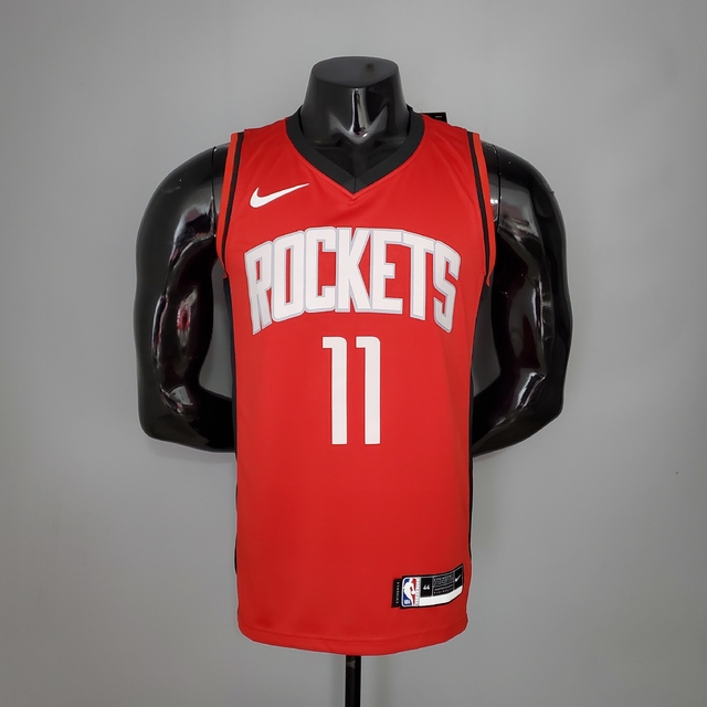 Regata NBA Rockets 21/22 Nike - Vermelho