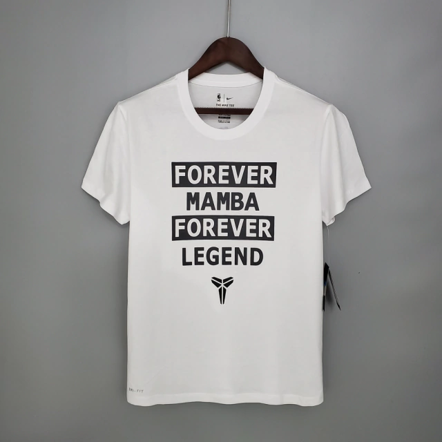 Camisa Kobe Bryant "MAMBA NEGRA" Nike 2021 Casual - Branco