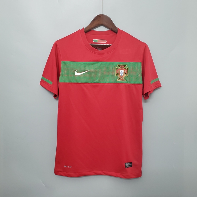 Retro 2010 Portugal Home Nike - Vermelho