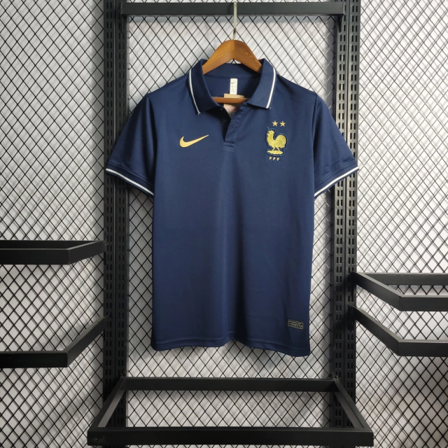Camisa Polo França Nike - Azul