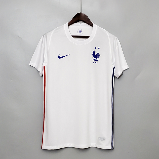 Camisa Seleção França Away 20/21 s/n° Torcedor Nike Masculina - Branca