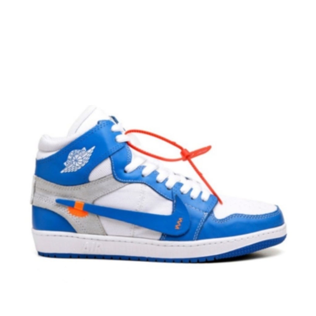 jordan 1 azul off white