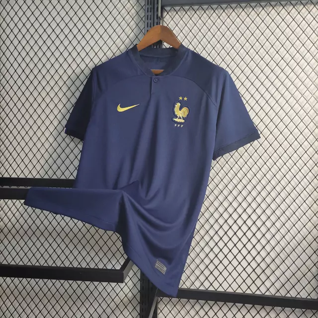 Camisa do uniforme titular da Seleção da França 2022