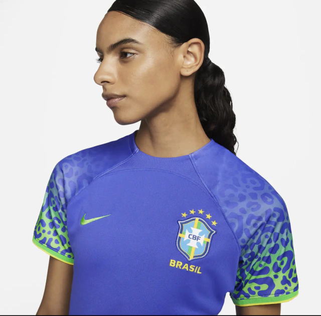 Camisa Brasil II 2022/23 - Torcedor Nike Feminina - Azul