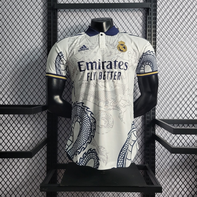 Nova Camisa do Real Madrid Edição Especial Dragão Jogador 22-23